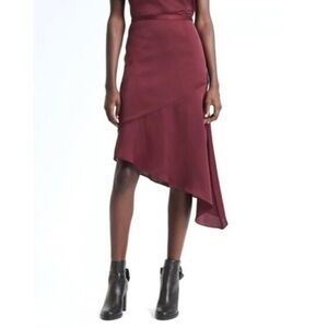 Asymmetrical Midi Skirt